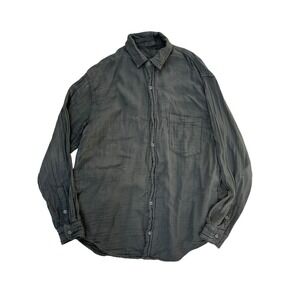 CP Shades x Free People Marella Shirt Double Cloth Button-Up Black, Size Small‎